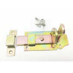Pasador Porta Candado Dorado Ferreteria