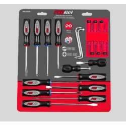 JUEGO DE DESTORNILLADORES 12 PIEZAS MARCA PROMAKER Ferreteria
