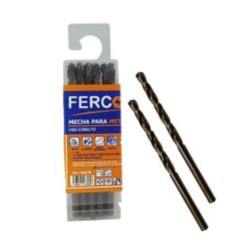 JUEGO DE MECHAS PARA METAL 1/16". 