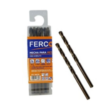 JUEGO DE MECHAS PARA METAL 1/16". 