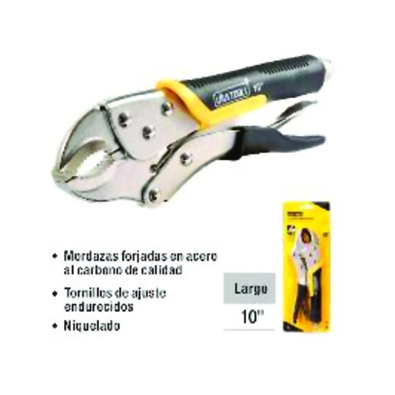 ALICATE DE PRESION MANGO PVC CURVO 10” Ferreteria