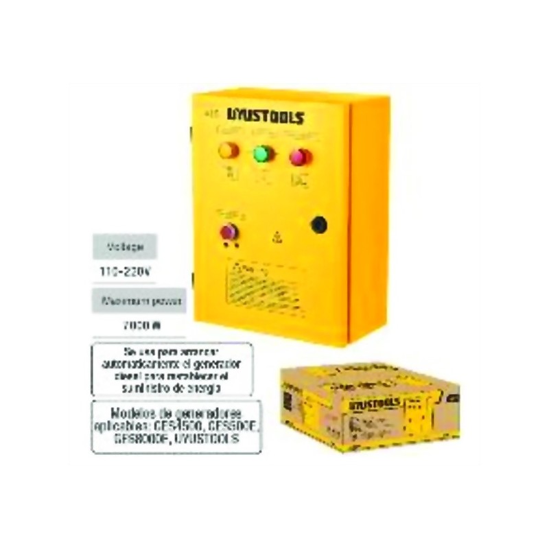 CAJA DE CONVERSION ATS P /GENERADOR DIESE Ferreteria