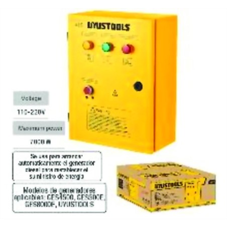 CAJA DE CONVERSION ATS P /GENERADOR DIESE Ferreteria