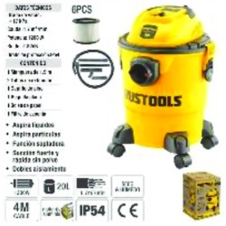 ASPIRADORA POLVO /LIQUIDO 20LTS Ferreteria