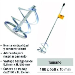 BATIDOR DE MEZCLA SDS-PLUS 550MM Ferreteria