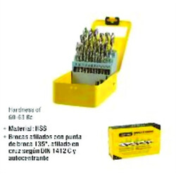 Mechas Jgo. 29PZS HSS UYUSTOOLS 1/16-1/2 Ferreteria