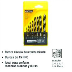 Mechas Juego de 8 Pzas para Madera UYUStool Medida: 3 a 10mm Ferreteria