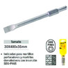 Cincel Plano PH65 para Martillo Electric Medida: 30x400 Ferreteria