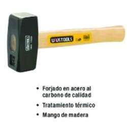 MACETA C/MANGO MADERA 1500g UYUSTOOLS Ferreteria