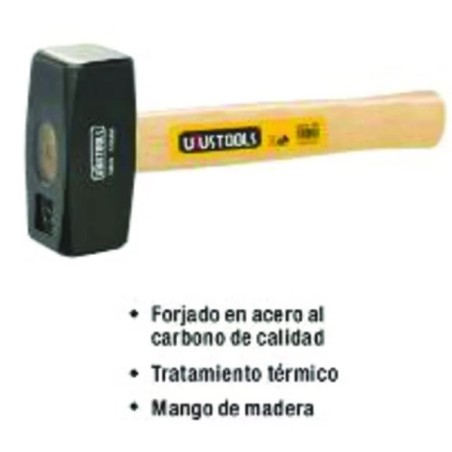 MACETA C/MANGO MADERA 1500g UYUSTOOLS Ferreteria