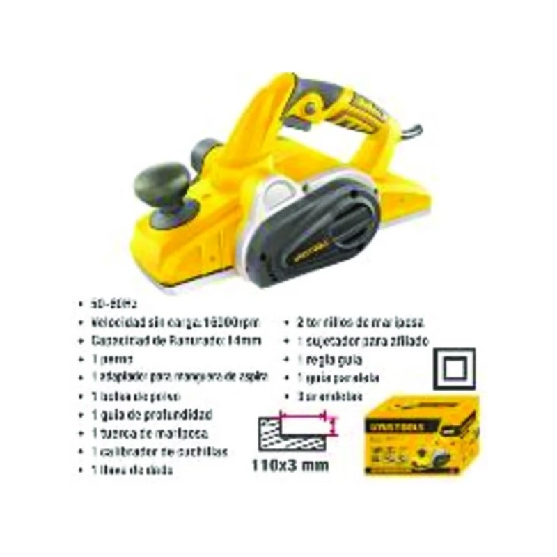 CEPILLADORA ELECTRICA 1200W UVYSTOOLS Ferreteria