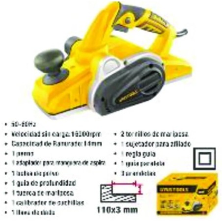 CEPILLADORA ELECTRICA 1200W UVYSTOOLS Ferreteria