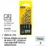 MECHAS JGO. 5PZS HSS UYUSTOOLS 4 A 10MM Ferreteria