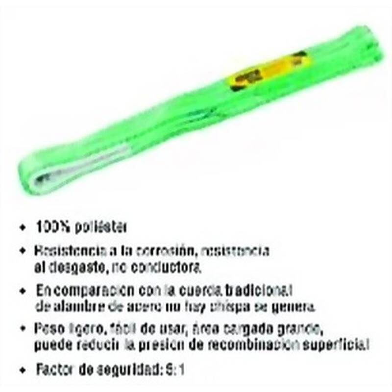 CUERDA SUJETA CARGA 2TON X 4MTS ESLINGA Ferreteria