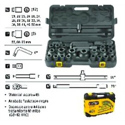DADOS EN JGO 26 PZAS UYUSTOOLS 3/4 UYUSTOOLS Ferreteria