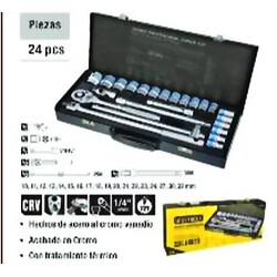 DADOS EN JGO DE 24 PZAS UYUSTOOLS UYUSTOOLS Ferreteria