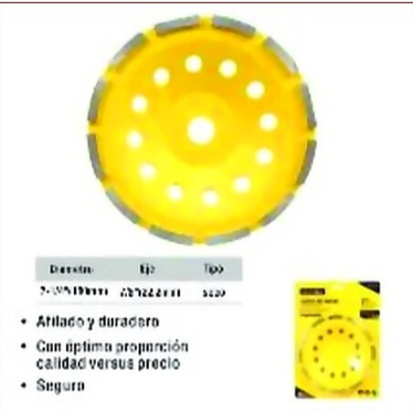 DISCO DE PULIR SEGMENTADO 7" Ferreteria