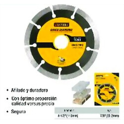 DISCO DIAMANTADO UYUS SEGMENTADO 4 1/2 PULGADA Ferreteria