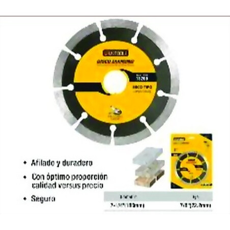 DISCO DIAMANTADO UYUS SEGMENTADO 7 PULGADA Ferreteria