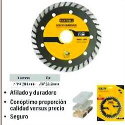 DISCO DIAMANTADO UYUS TURBO 7 PULGADAS Ferreteria