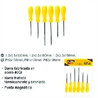 DESTORNILLADOR JUEGO 6 PIEZAS MAGNETICO ECONOMICO Ferreteria