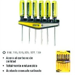 Destornillador Juego Punta Torx de 6 Piezas UYUSTOOLS T10 A T30 Ferreteria