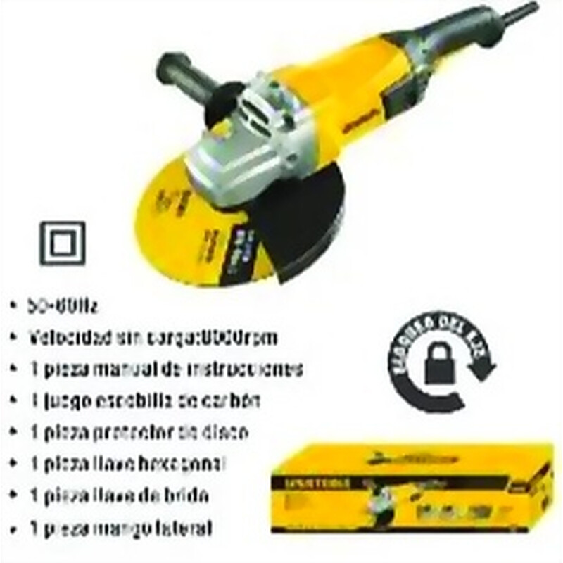 Esmeril Angular 7 Pulgadas UYUSTOOLS 2200W Ferreteria