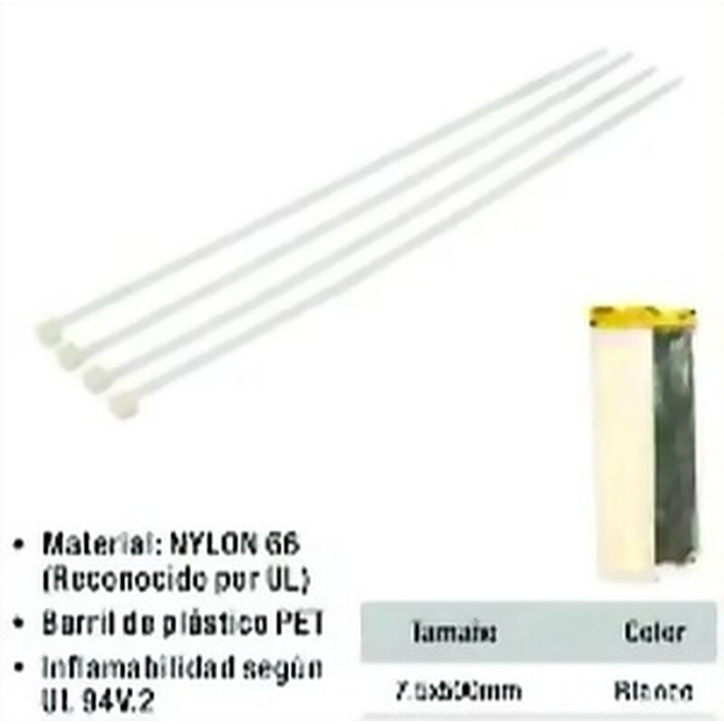 Cinta Amarracable Nylon 7.5x500mm UYUSTOOLS Ferreteria