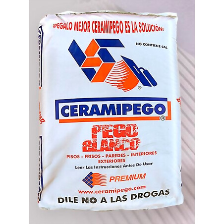 Saco de Pego Blanco 14 Kg Ferreteria