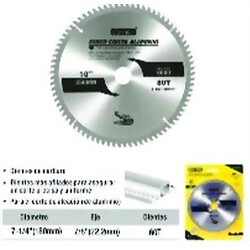 DISCO CIRCULAR P ALUMINIO 60T 7 1/4 PULGADAS UYUSTOOLS