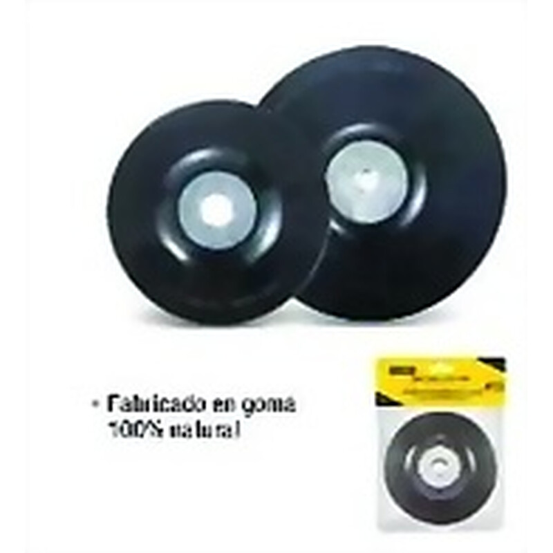 UYUSTOOLS RESPALDO DISCO DE GOMA 4.1/2