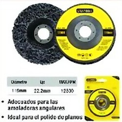 DISCO PARA REMOVER PINTURA PARA ESMERIL 4 1/2 PULGADAS UYUSTOOLS