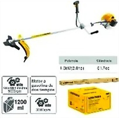 DESMALEZADORA A GASOLINA 1.5KW 1 PIEZAS UYUSTOOLS