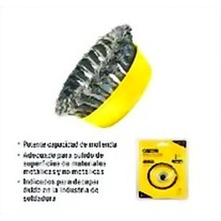 CEPILLO COPA TRENZADO 5 PULGADAS BLISTER UYUSTOOLS