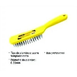 CEPILLO UYUSTOOLS 6 HILERAS MANGO PLASTICO