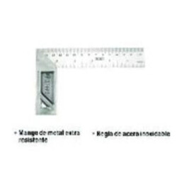 ESCUADRA EN ACERO INOXIDABLE UYUSTOOLS 10 PULGADAS