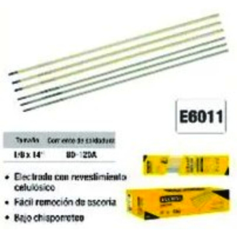 ELECTRODOS ELECTRODO UYUSTOOLS E6011 1/8 PULGADAS UYUSTOOLS