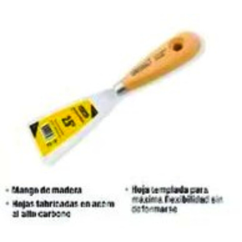 ESPATULA UYUSTOOL MANGO MADERA 2 PULGADAS
