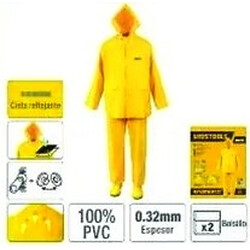 IMPERMEABLE 2 PIEZAS EN PVC TALLA XL UYUSTOOLS