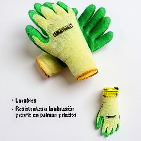 GUANTES GUANTE LATEX TELA 10 PULGADAS UYUSTOOLS