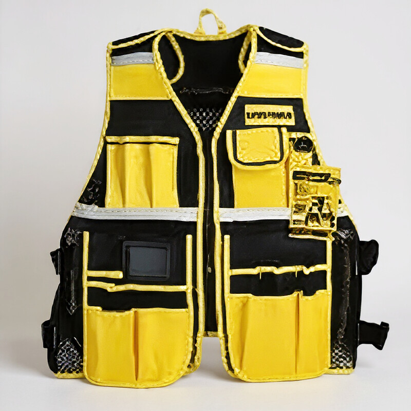 CHALECO DE HERRAMIENTAS CON 14 BOLSILLOS UYUSTOOLS