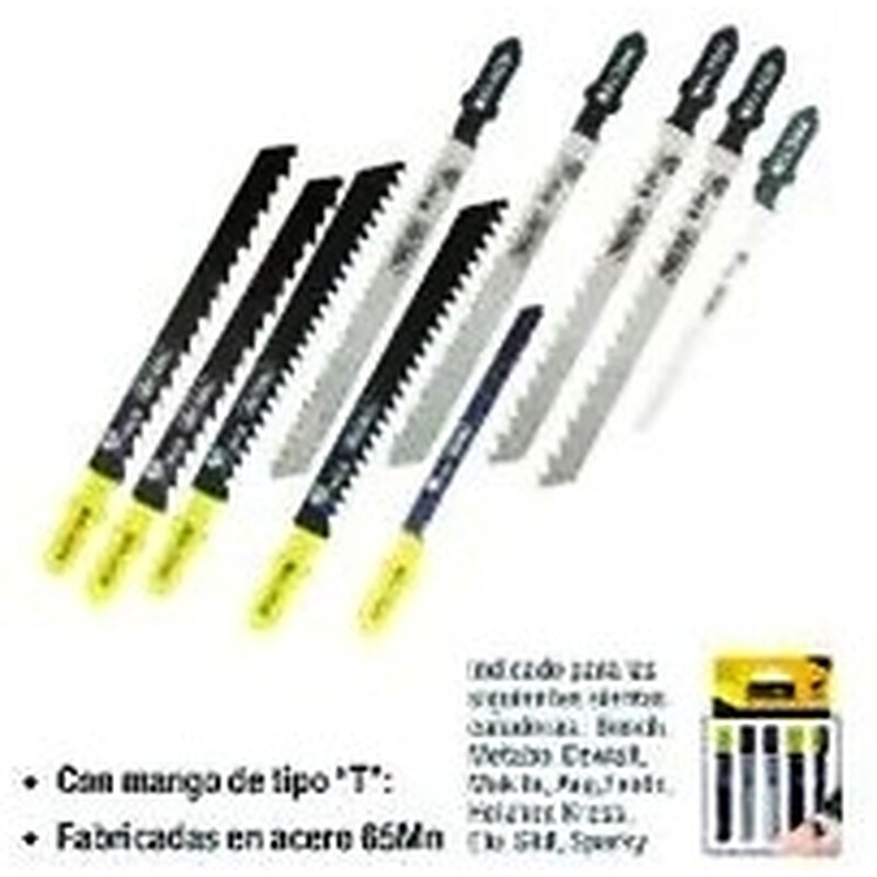 HOJAS PARA CALADORA 10 PIEZAS MADERA COMBINADA UYUSTOOLS