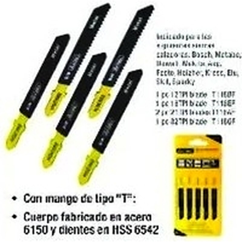 HOJA SIERRA CALADORA 5 PIEZAS UYUSTOOLS