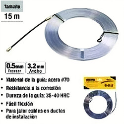 CINTA PASACABLE D/ACERO 15 METROS UYUSTOOLS