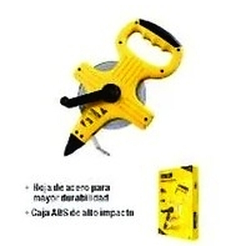 CINTA TOPOGRAFO CRUCETA 50 METROS METAL UYUSTOOLS