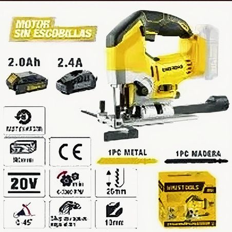 SIERRA CALADORA INALAMBRICA 25 MILIMETROS UYUSTOOLS Ferreteria