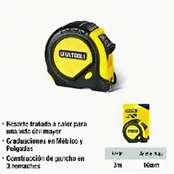 CINTA MÉTRICA C/GOMA 3 METROS UYUSTOOLS Ferreteria