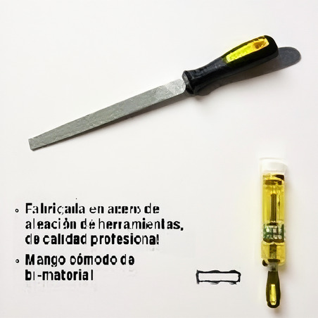 LIMA PLANA UYUSTOOLS 6 PULGADAS Ferreteria