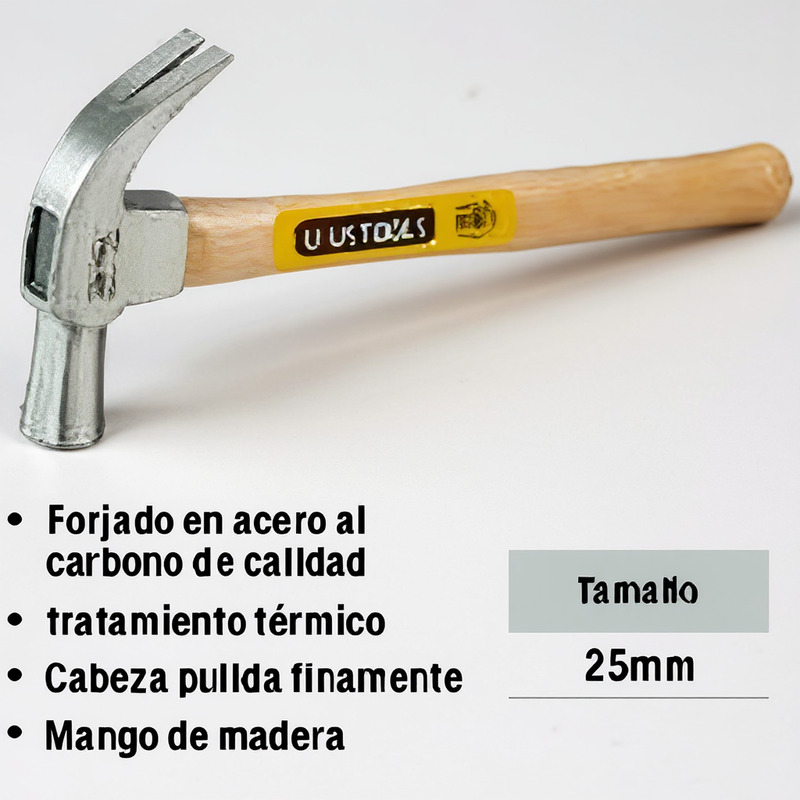 MARTILLO P/CARPINTERO UYUSTOOLS 25 MM