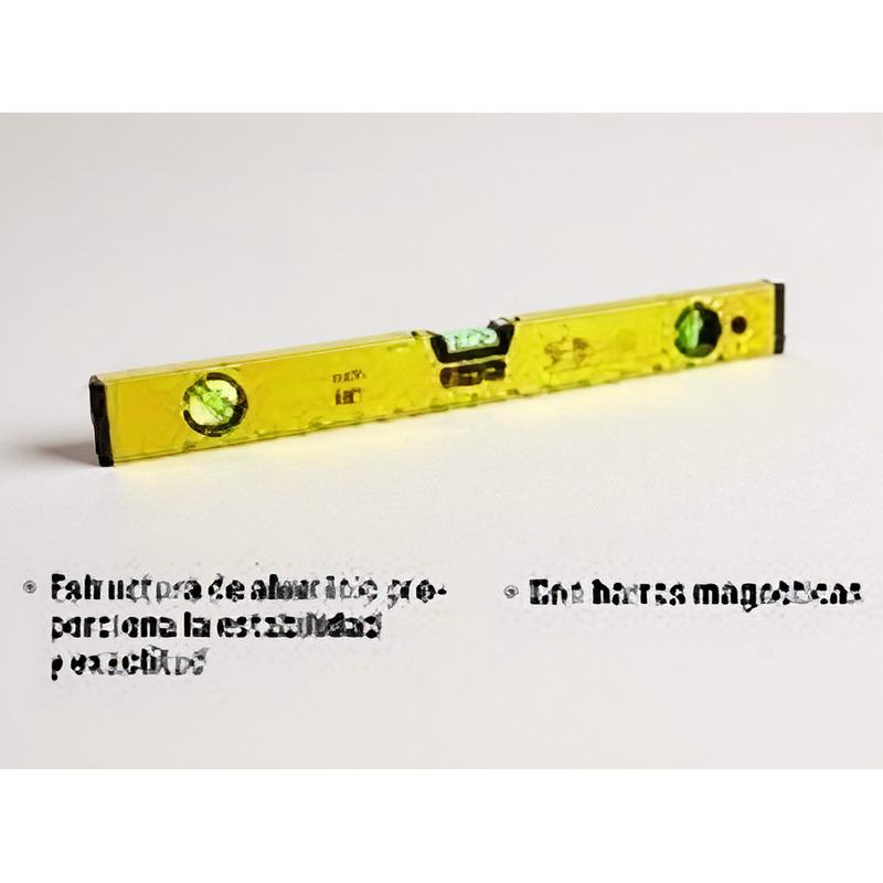 NIVEL ALUMINIO UYUSTOOLS CON IMAN 10 PULGADAS Ferreteria